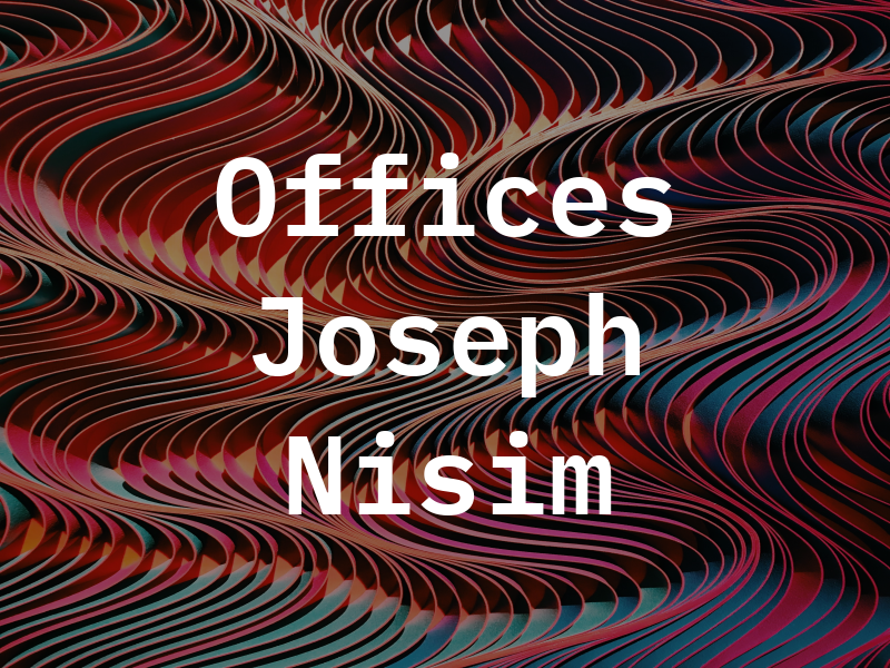 Law Offices of Joseph Nisim