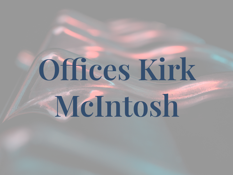 Law Offices of Kirk McIntosh