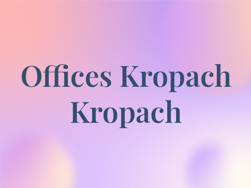 Law Offices of Kropach & Kropach