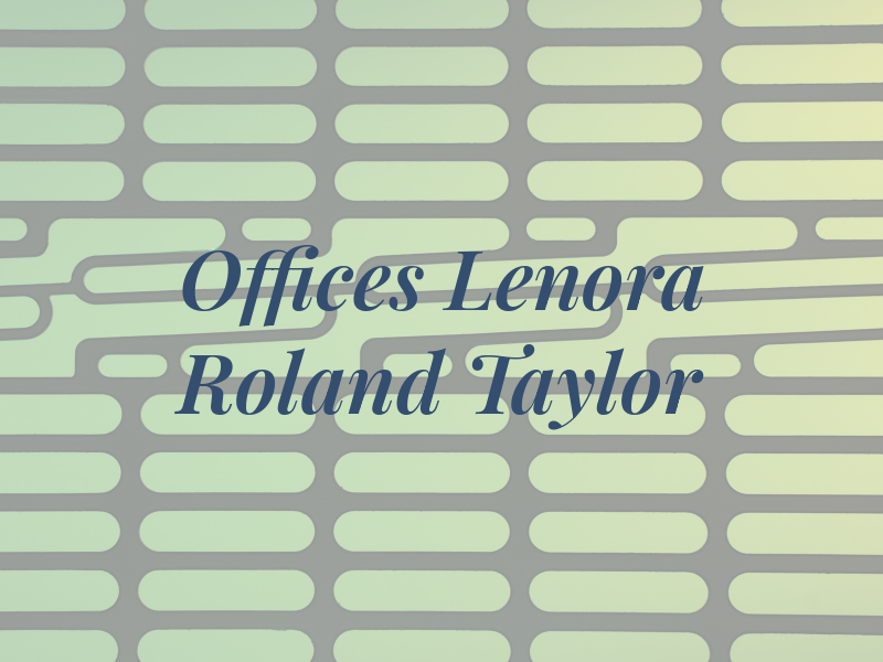 Law Offices of Lenora Roland Taylor