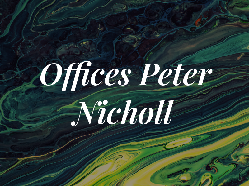 Law Offices of Peter T Nicholl