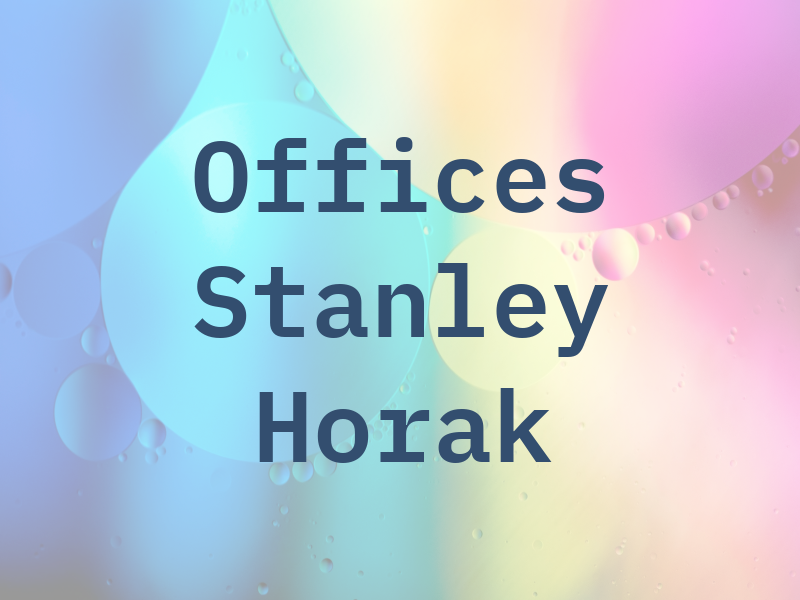 Law Offices of Stanley F Horak