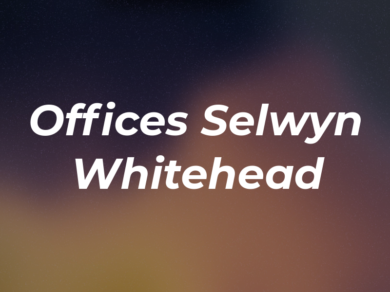 Law Offices of Selwyn D. Whitehead