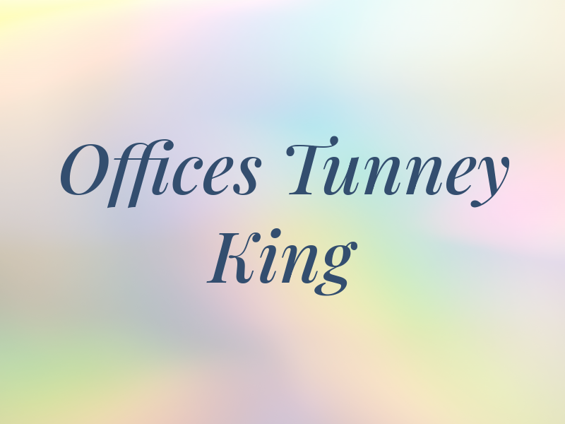 Law Offices of Tunney Lee King