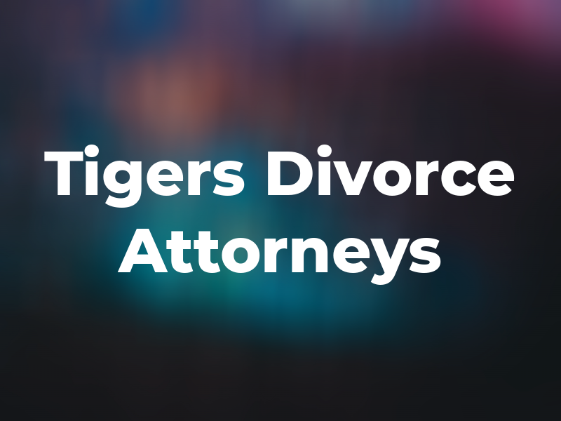 Law Tigers Divorce Attorneys