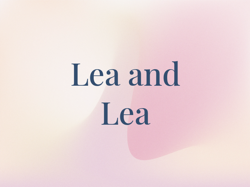 Lea and Lea