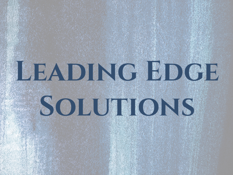Leading Edge Tax Solutions