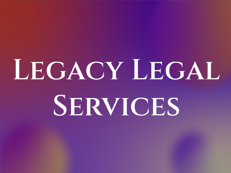 Legacy Legal Services