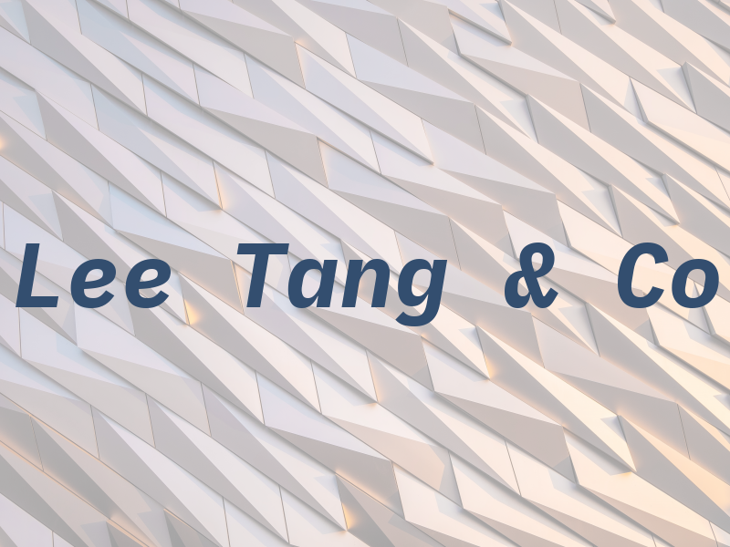 Lee Tang & Co