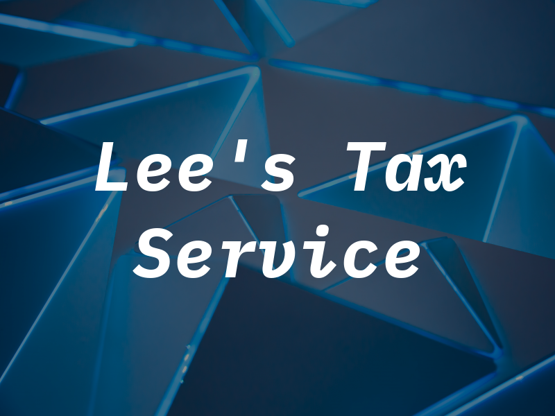 Lee's Tax Service