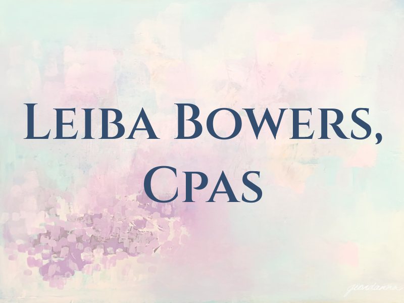 Leiba & Bowers, Cpas