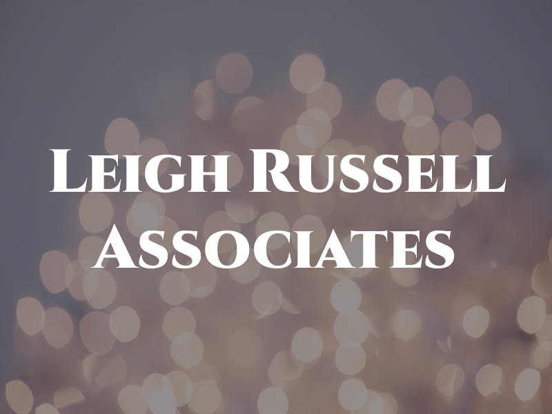 Leigh Russell & Associates