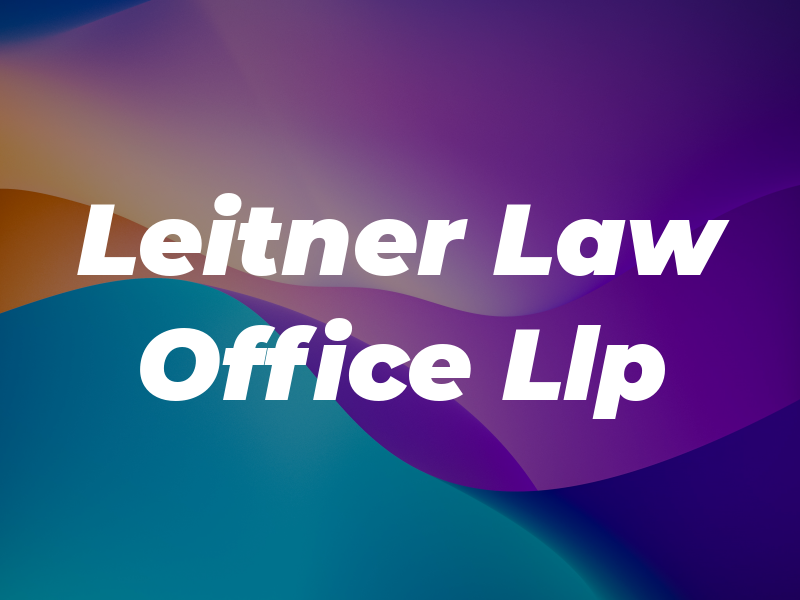 Leitner Law Office Llp