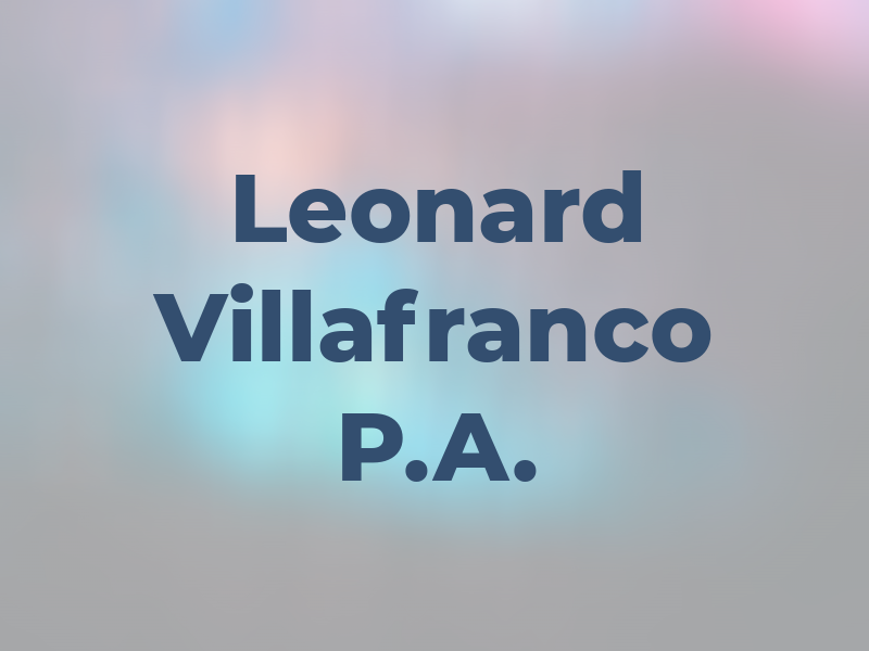 Leonard S. Villafranco P.A.