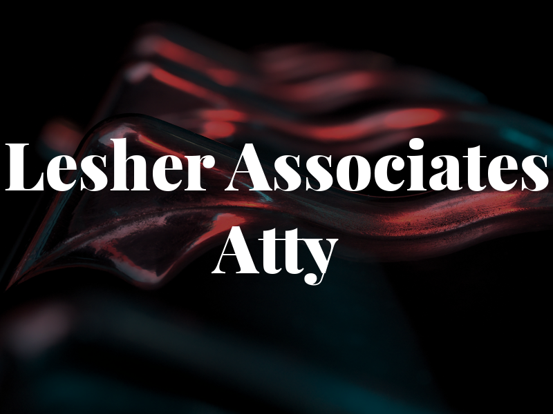 Lesher & Associates Atty