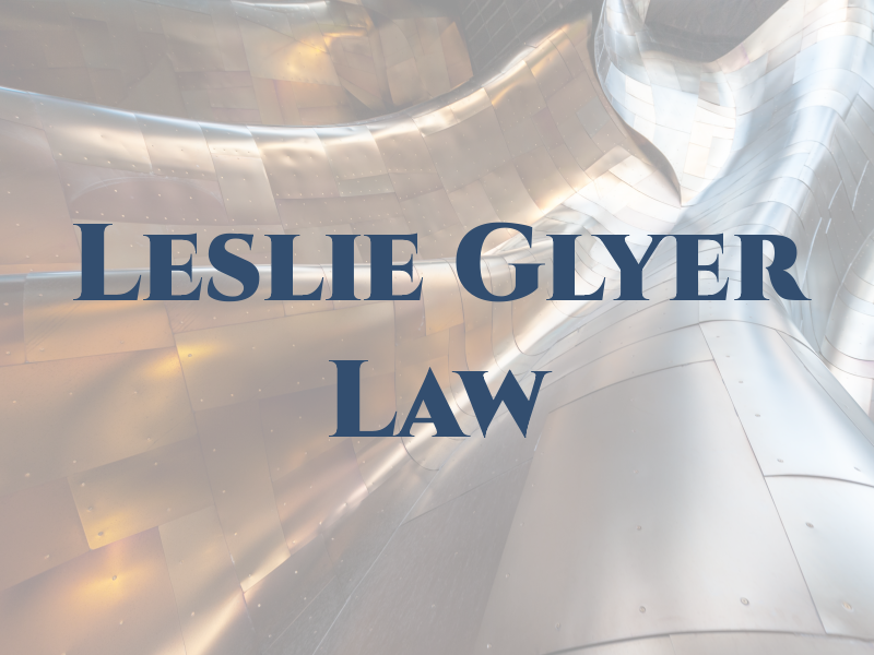 Leslie Glyer Law