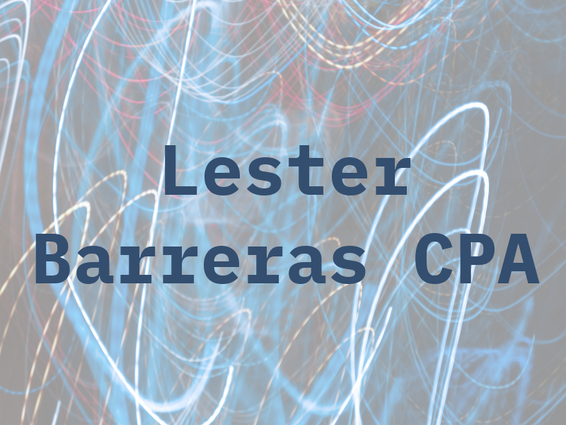 Lester Barreras CPA