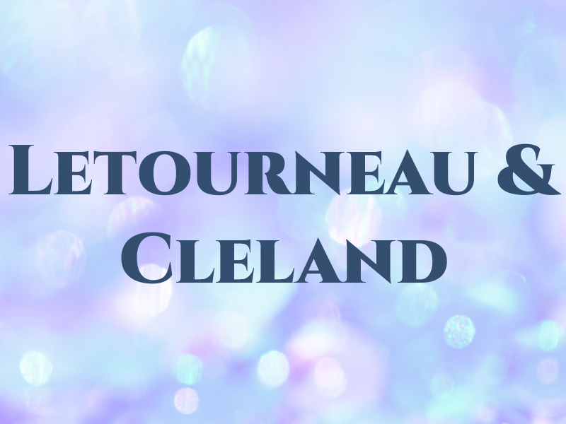 Letourneau & Cleland