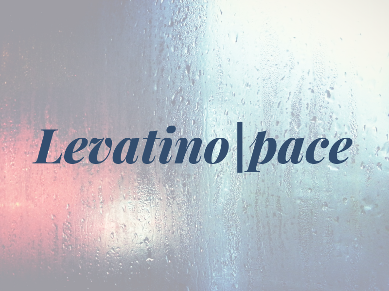 Levatino|pace