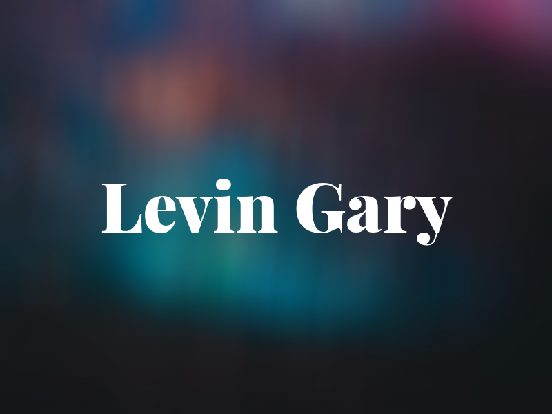 Levin Gary