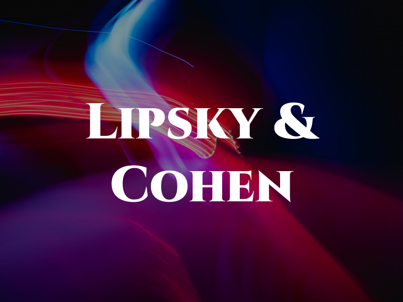 Lipsky & Cohen