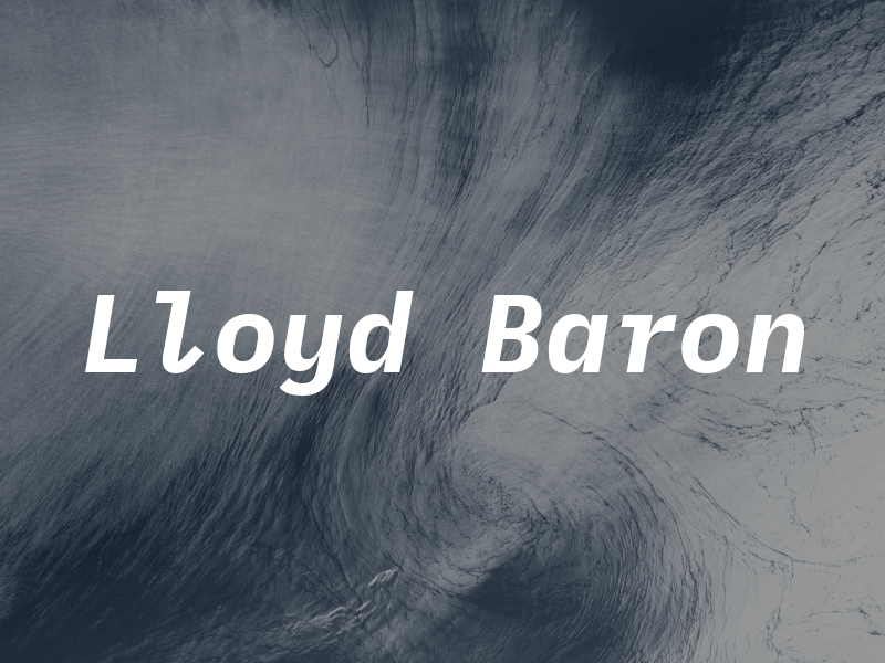 Lloyd Baron