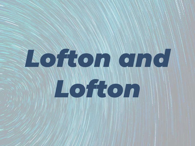 Lofton and Lofton