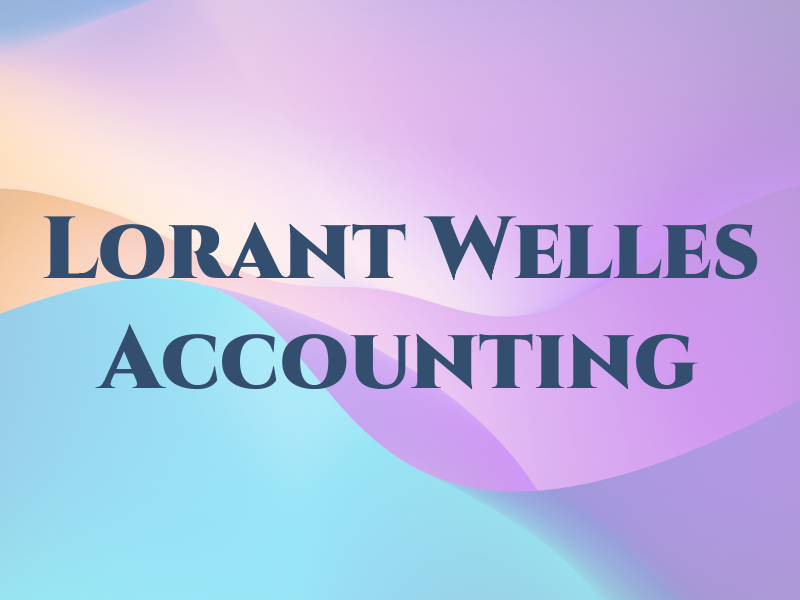 Lorant Welles Accounting