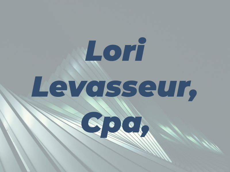 Lori M. Levasseur, Cpa, PA