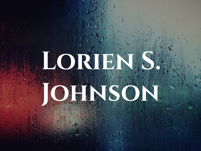 Lorien S. Johnson