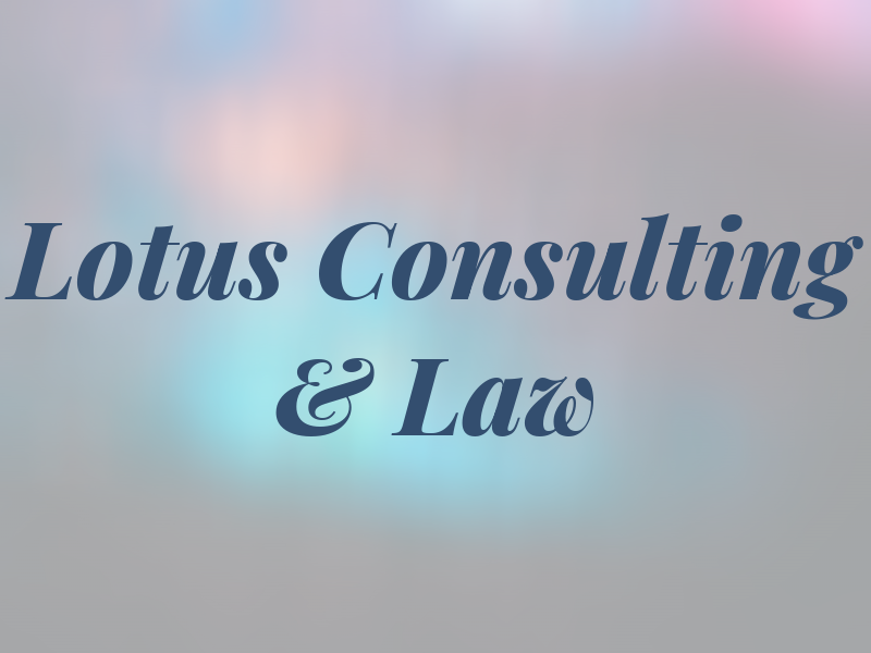 Lotus Consulting & Law