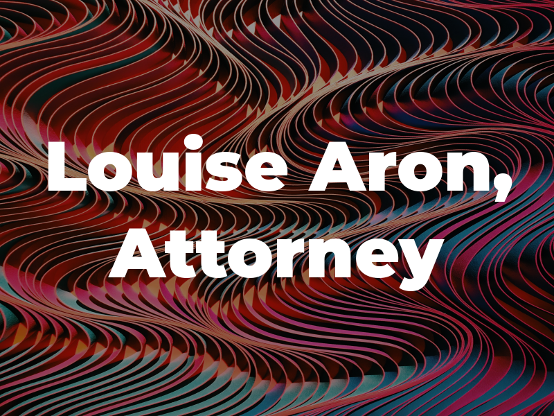 Louise Aron, Attorney at Law