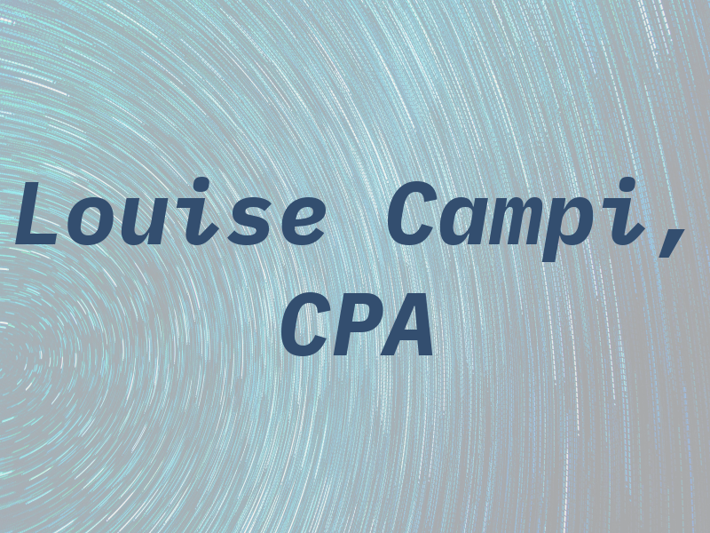Louise Campi, CPA