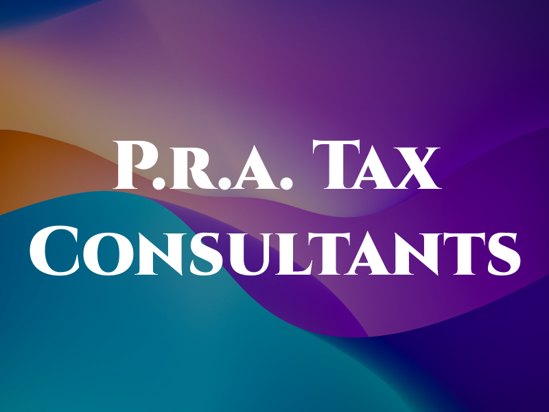 P.r.a. Tax Consultants
