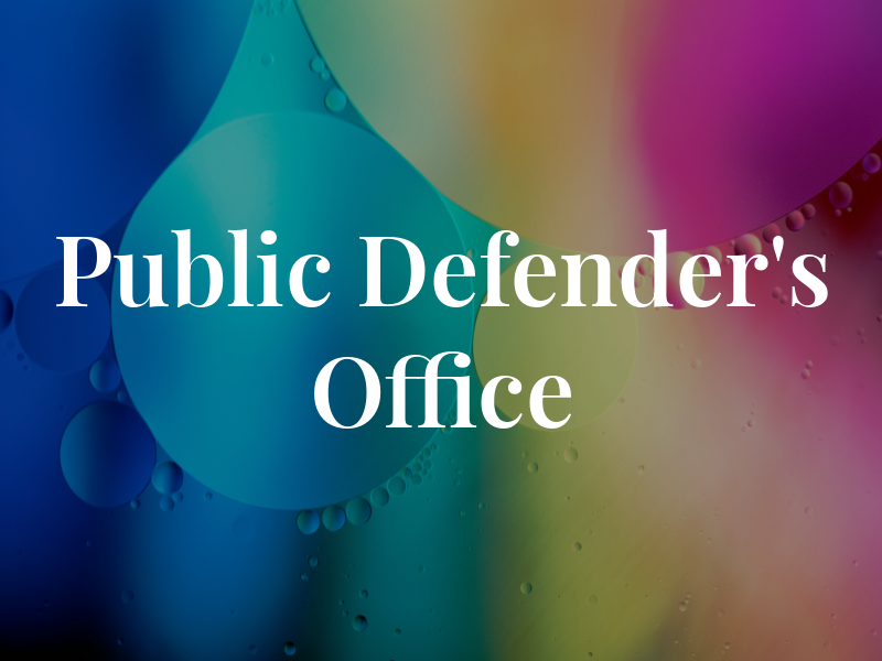 Public Defender's Office