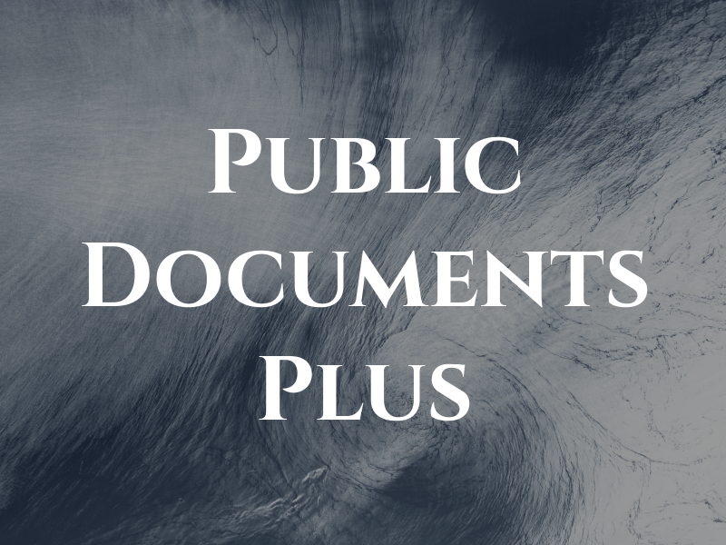 Public Documents Plus