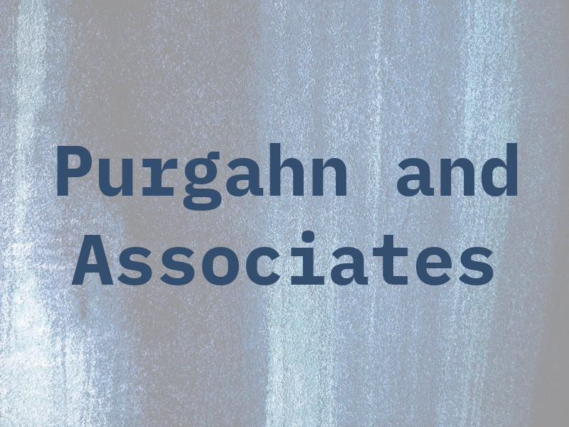 Purgahn and Associates