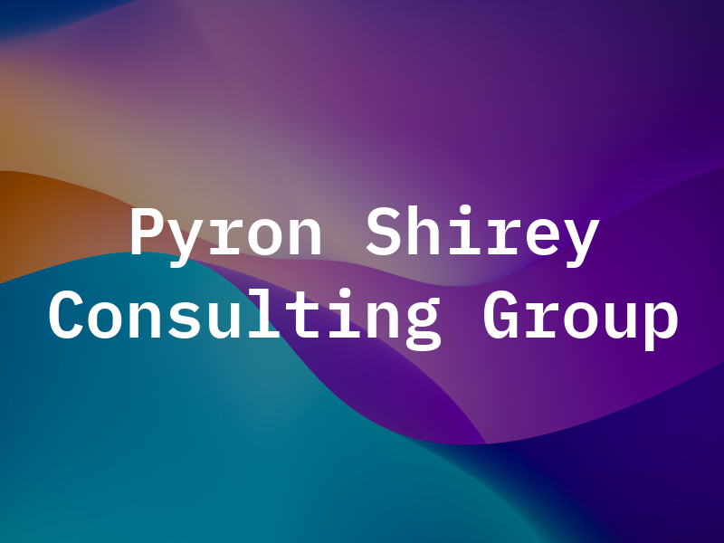 Pyron & Shirey CPA Consulting Group