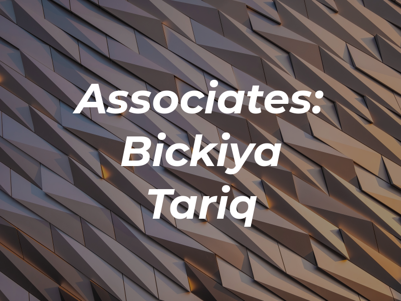 PAR Associates: Bickiya Tariq CPA