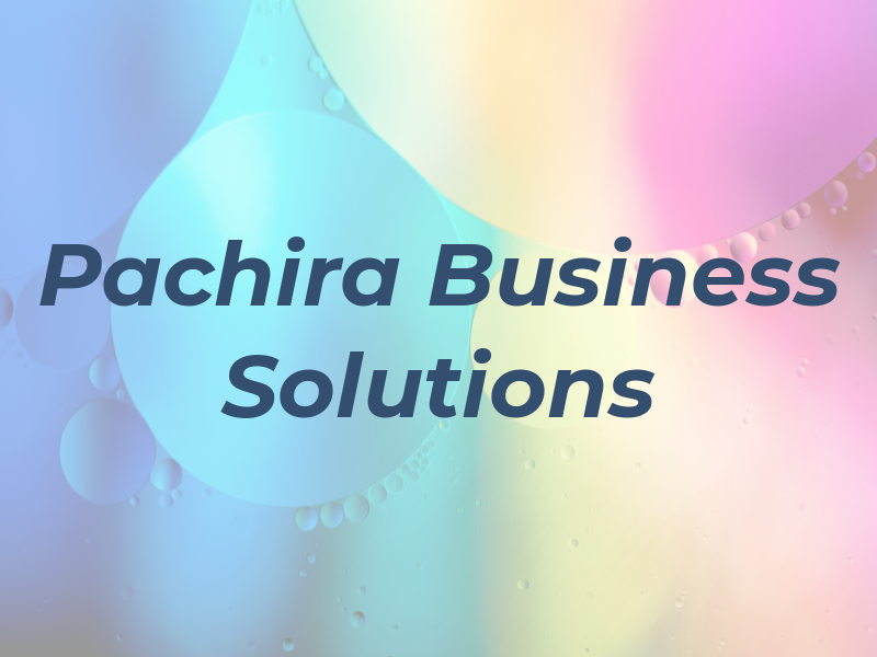 Pachira Business Solutions