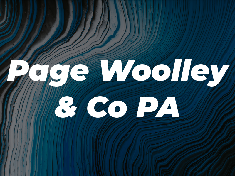 Page Woolley & Co PA