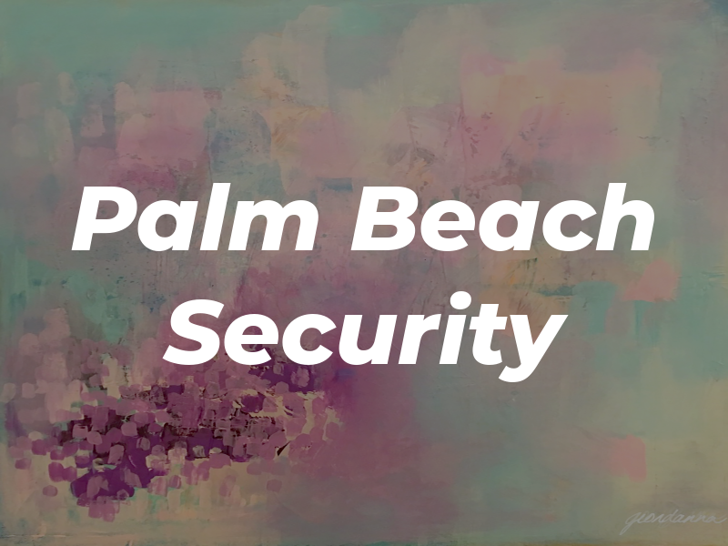 Palm Beach Security