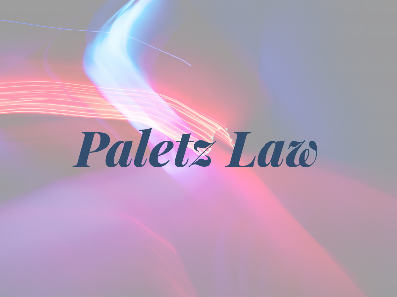 Paletz Law