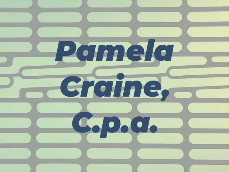 Pamela J. Craine, C.p.a.
