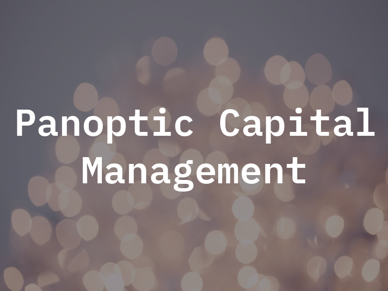 Panoptic Capital Management