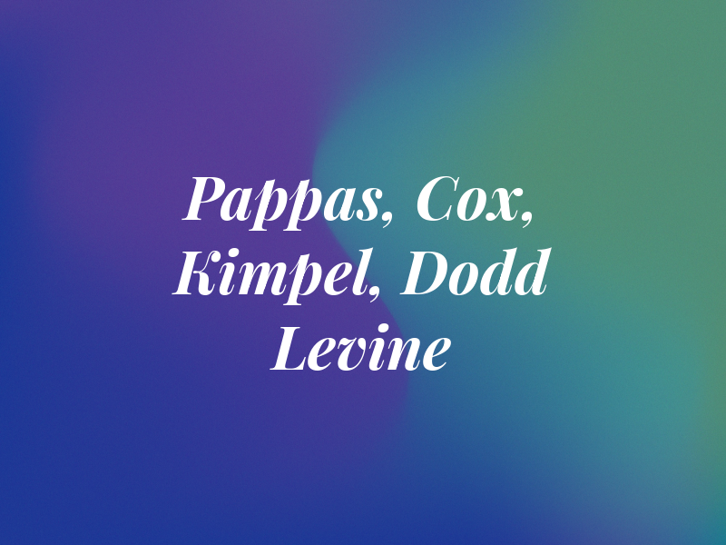 Pappas, Cox, Kimpel, Dodd & Levine