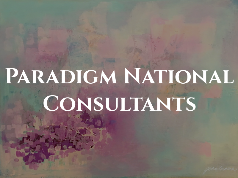 Paradigm National Consultants