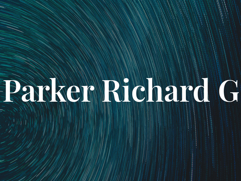 Parker Richard G