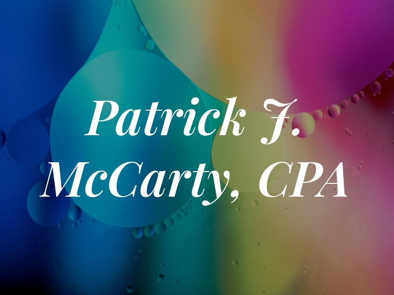 Patrick J. McCarty, CPA