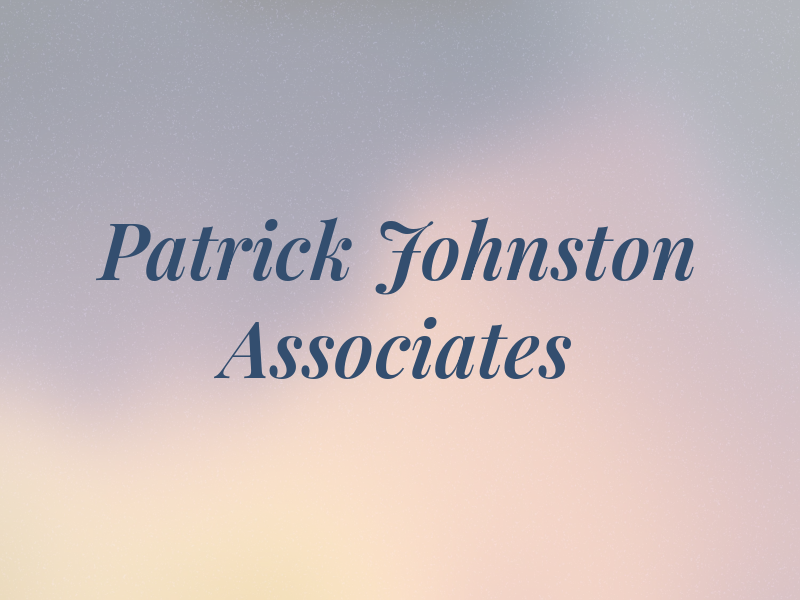 Patrick Johnston & Associates
